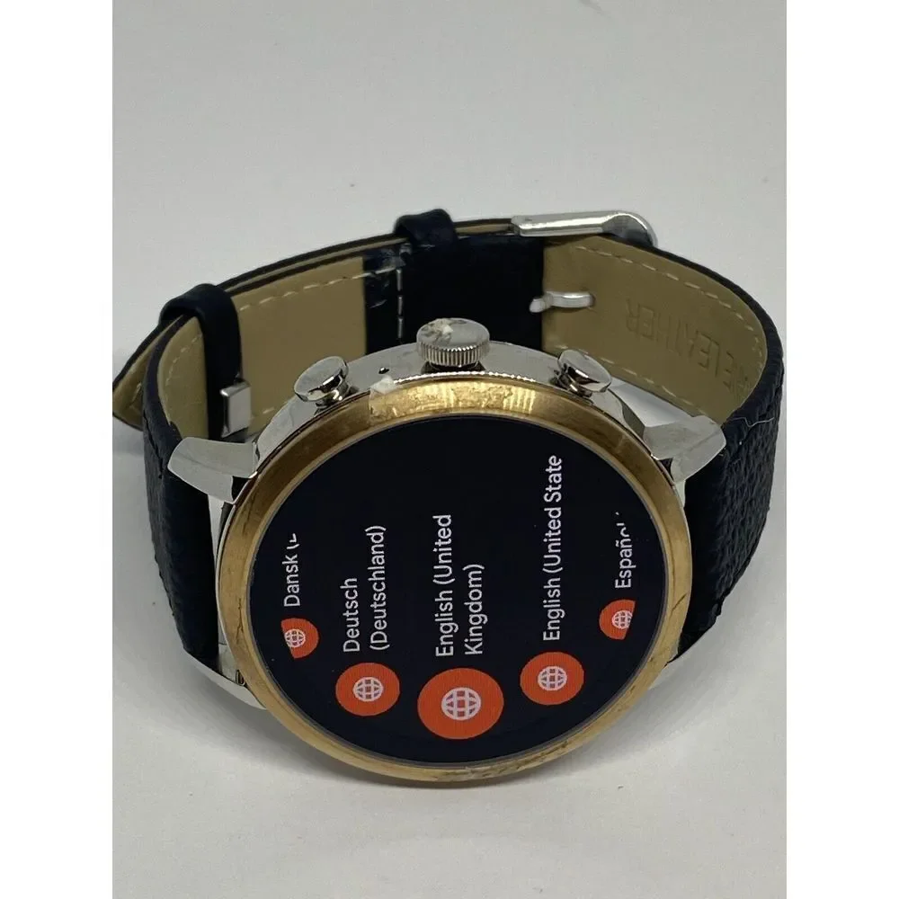 Fossil Gen 4 Authentic Digital Dial Smart Watch Custom Band FTW6021 AB623